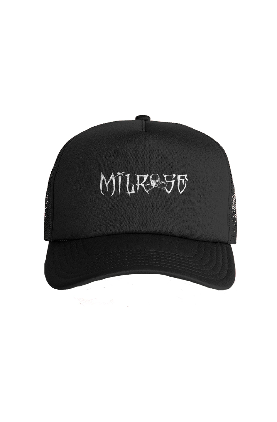 MILROSE "SKULL AND BONES" TRUCKER HAT