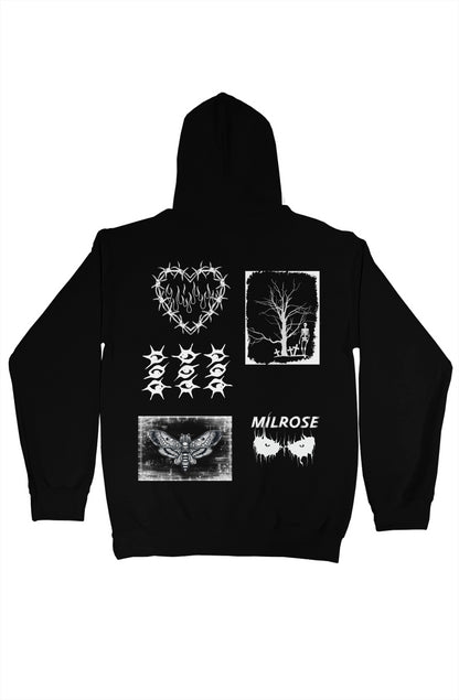 MILROSE "SKULL AND BONES" HOODIE